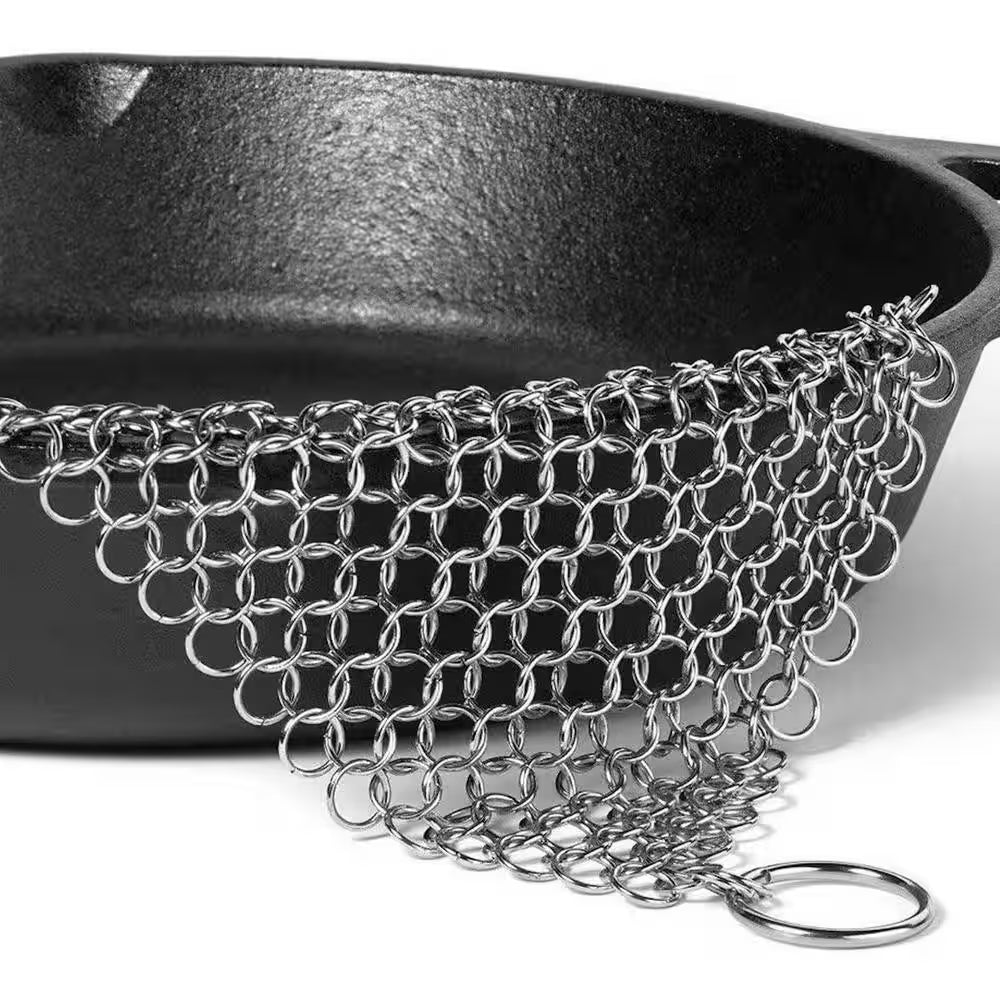 Chain Mail, Cast Iron Cleaner, Outdoor Kitchen