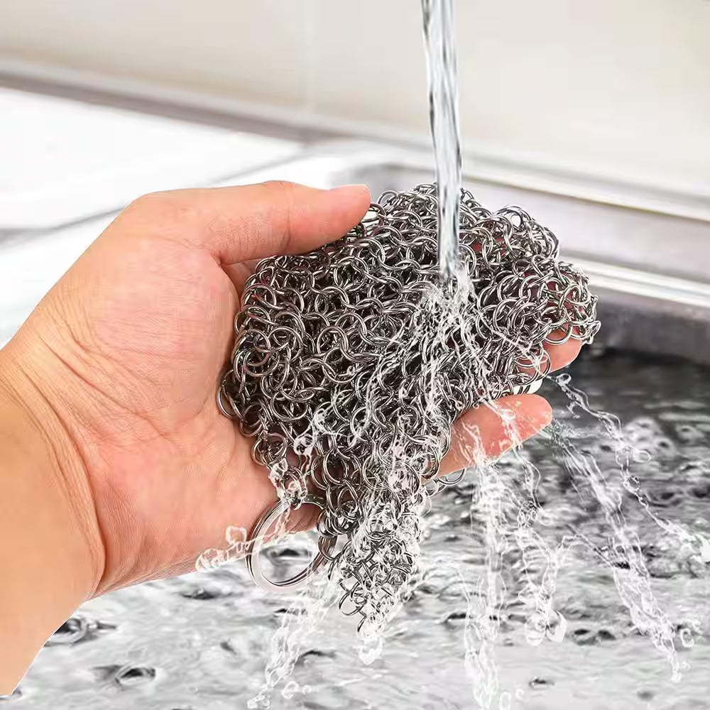 Chain Mail, Cast Iron Cleaner, Outdoor Kitchen