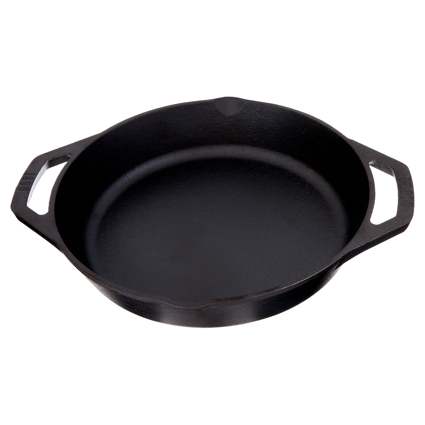 Cast Iron Seasoned Cast Iron 10.25" Dual Handle Pan
