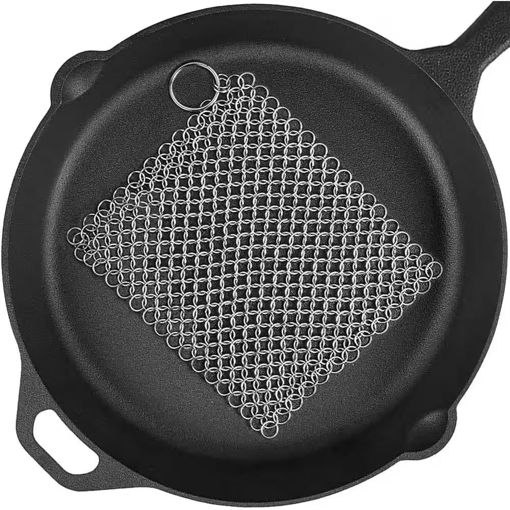 Chain Mail, Cast Iron Cleaner, Outdoor Kitchen