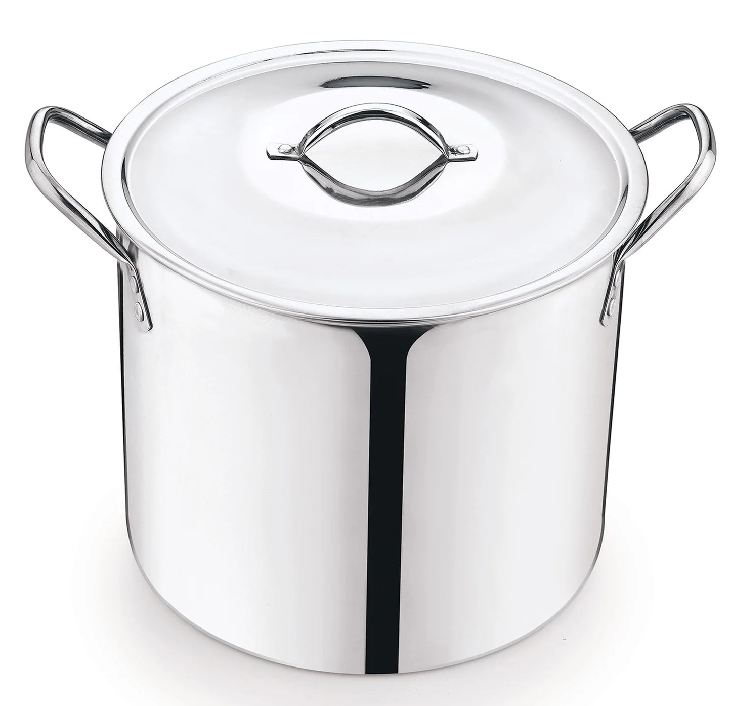 12 Quart Stainless Steel Stock Pot, Silver