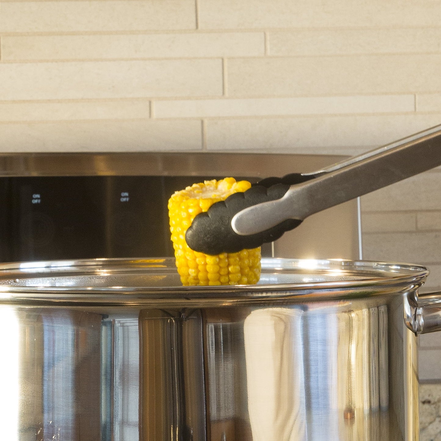 Pure Intentions Stainless Steel Stock Pot with Lid, 8 Quart, Polished