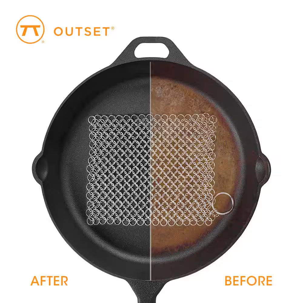 Chain Mail, Cast Iron Cleaner, Outdoor Kitchen