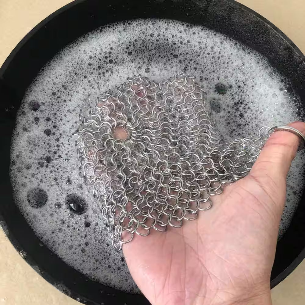 Chain Mail, Cast Iron Cleaner, Outdoor Kitchen