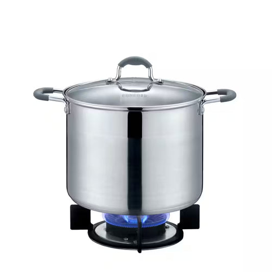 5 Qt. Stainless Steel Stock Pot with Glass Lid