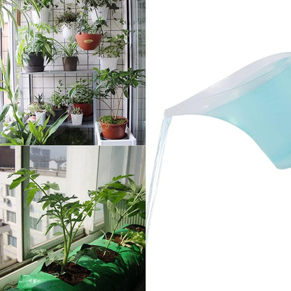 4 Pack Plastic Funnel Pitcher,Measuring Cup with Long Spout,Large Capacity Easy Pour Cup,Perfect for Bakeware Mold,Oils,Watering Plants(1000Ml)