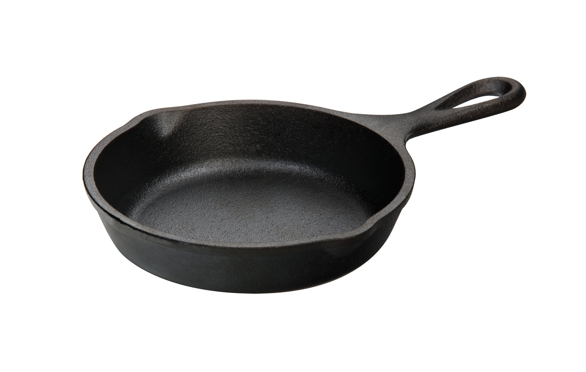 (2 Pack)  Seasoned Cast Iron 5 Inch Skillet