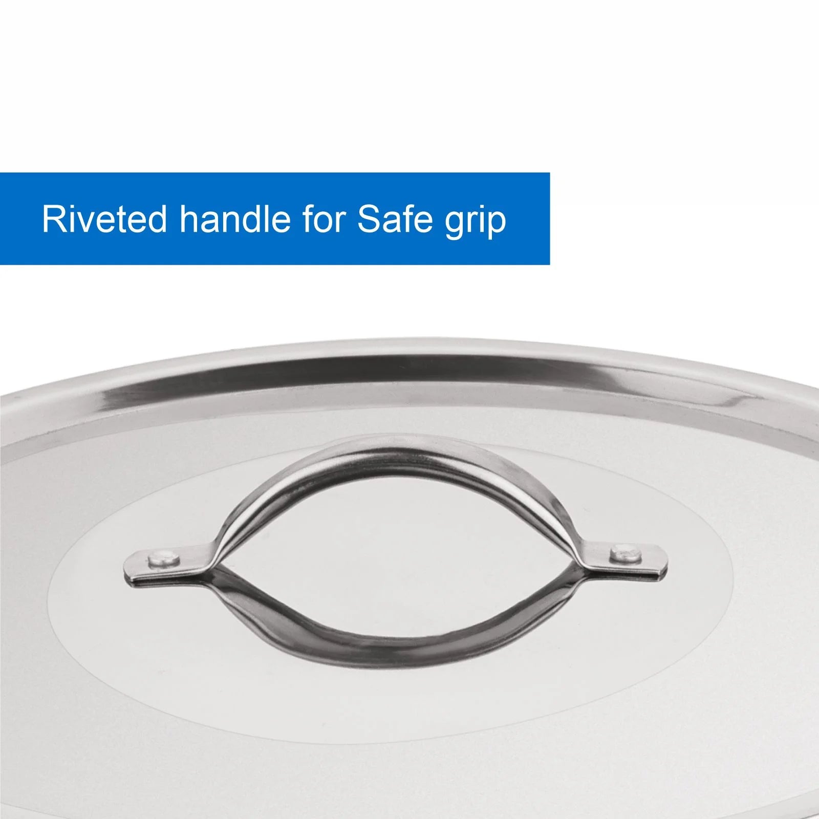 12 Quart Stainless Steel Stock Pot, Silver