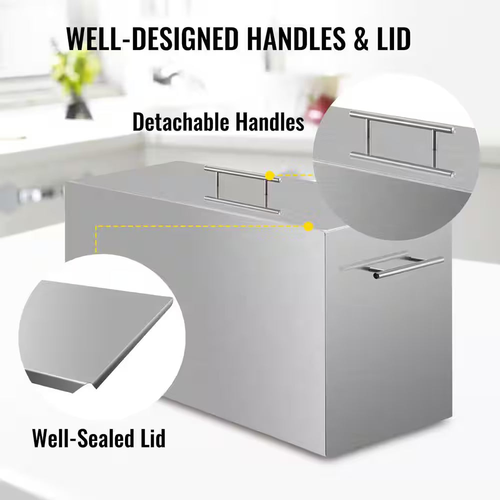 Water Bath Canner 15 Qt. Stove Top Canner Pot Boiling Water Canners with 2 Canning Racks 304 Food Grade Stainless Steel