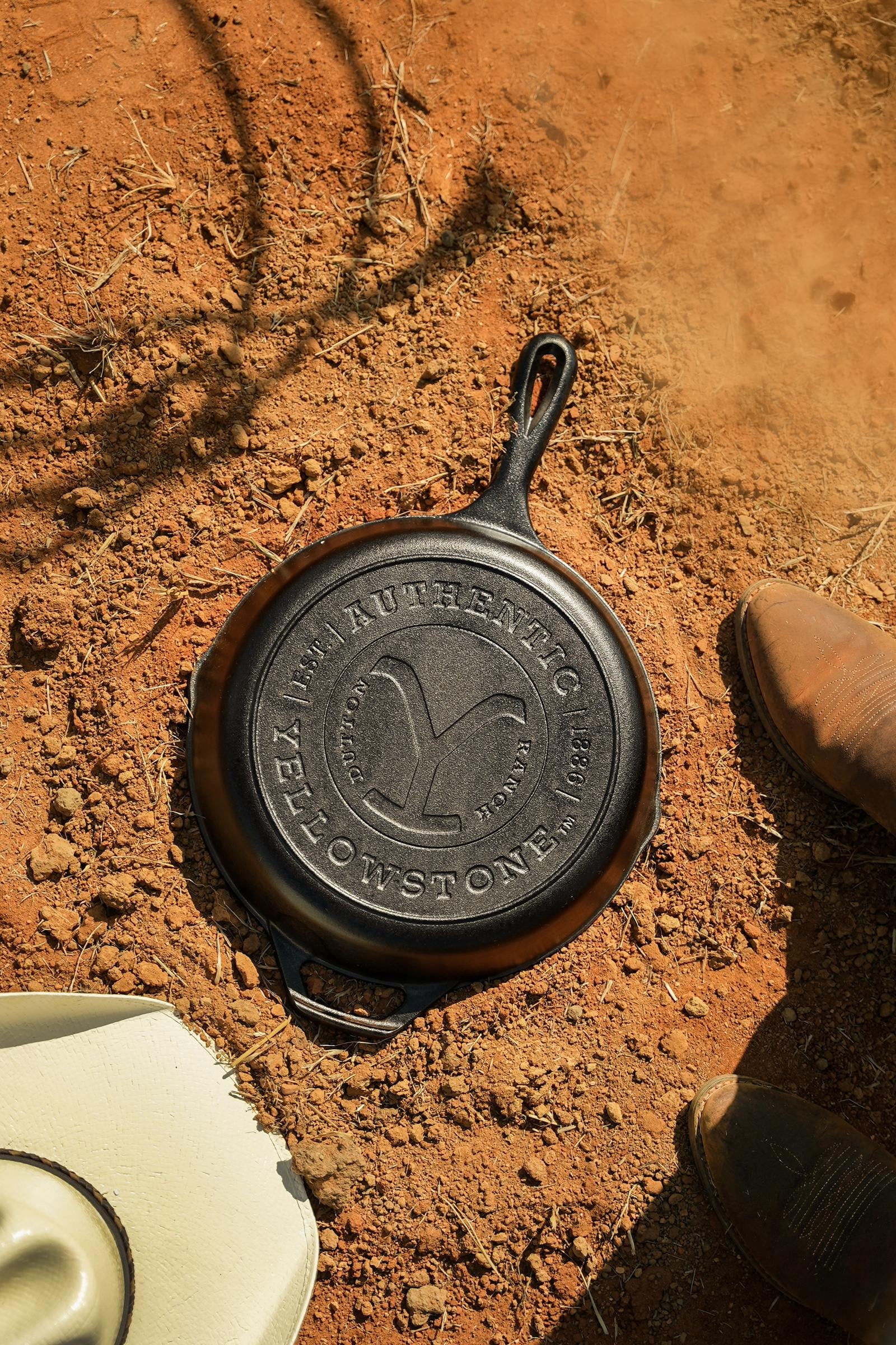 Yellowstone X  Cast Iron Skillet, 10.25", Authentic Y