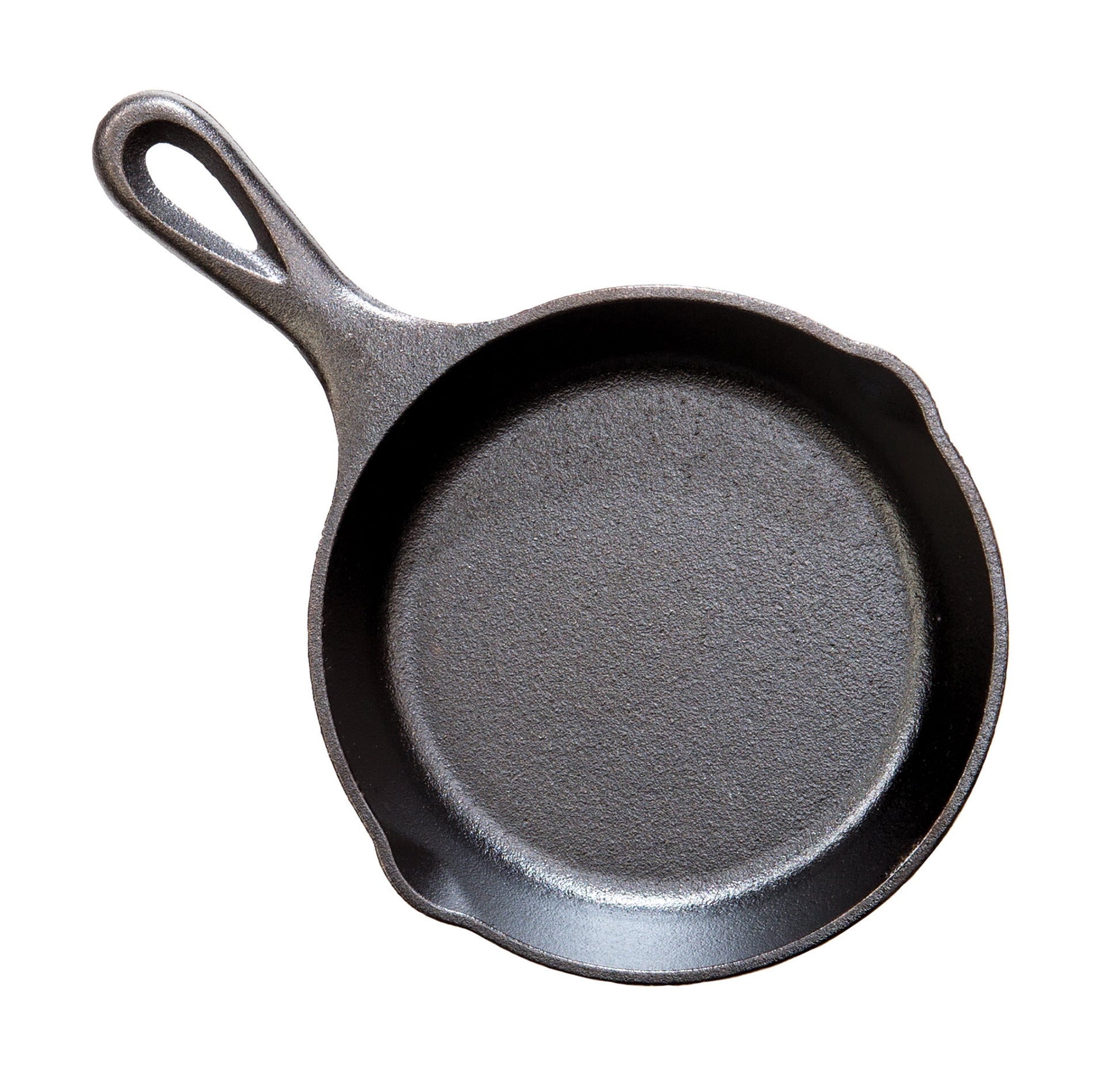 (2 Pack)  Seasoned Cast Iron 5 Inch Skillet