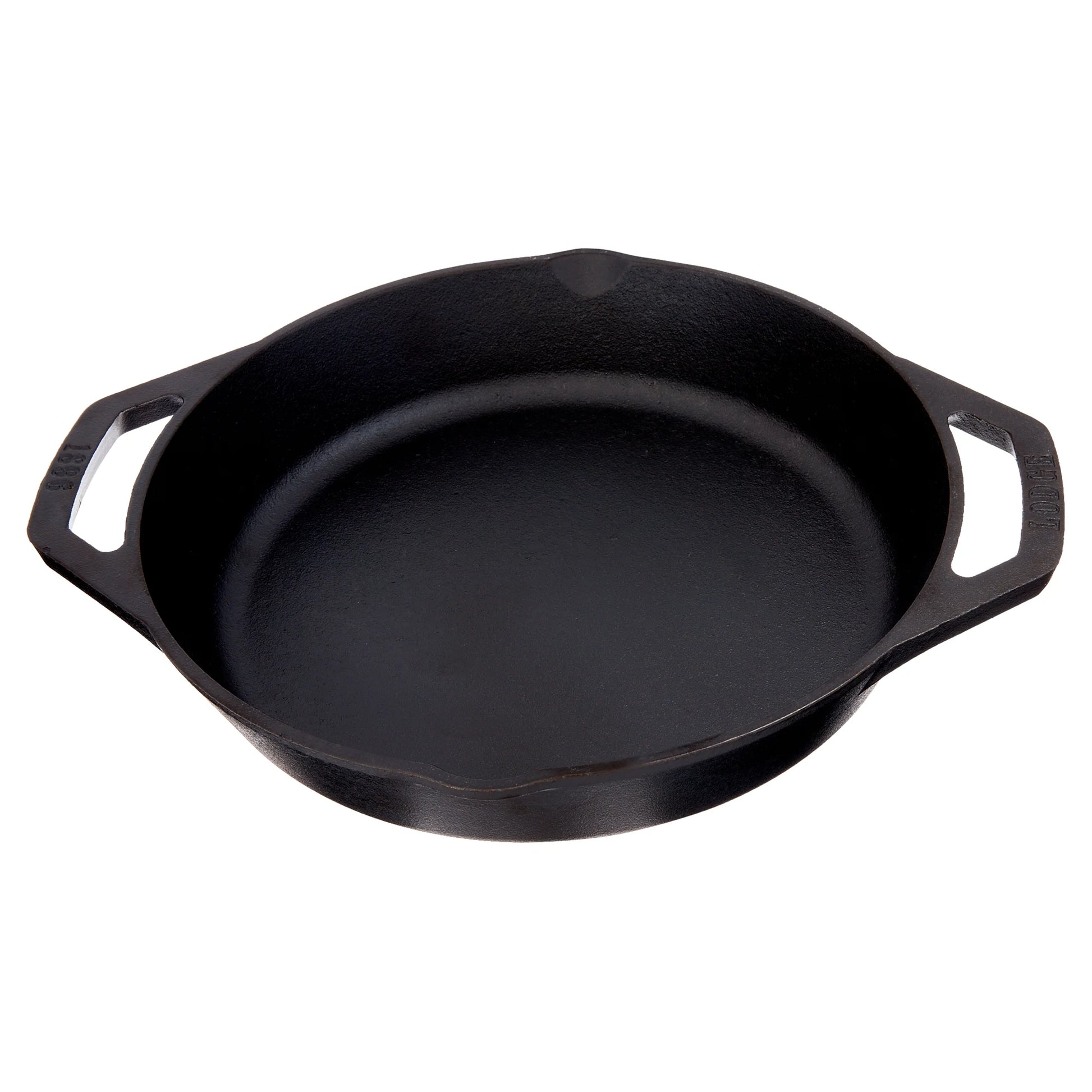 Cast Iron Seasoned Cast Iron 10.25" Dual Handle Pan