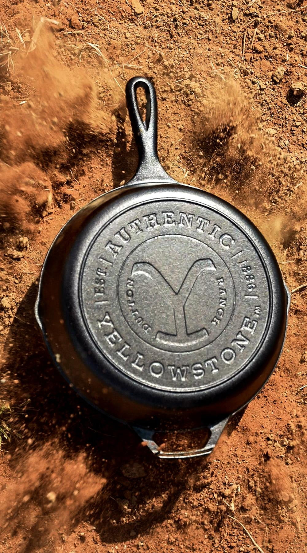 Yellowstone X  Cast Iron Skillet, 10.25", Authentic Y