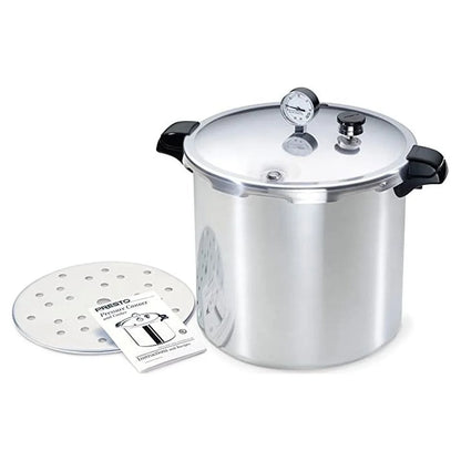 23 Quart Aluminum Pressure Canner and Cooker