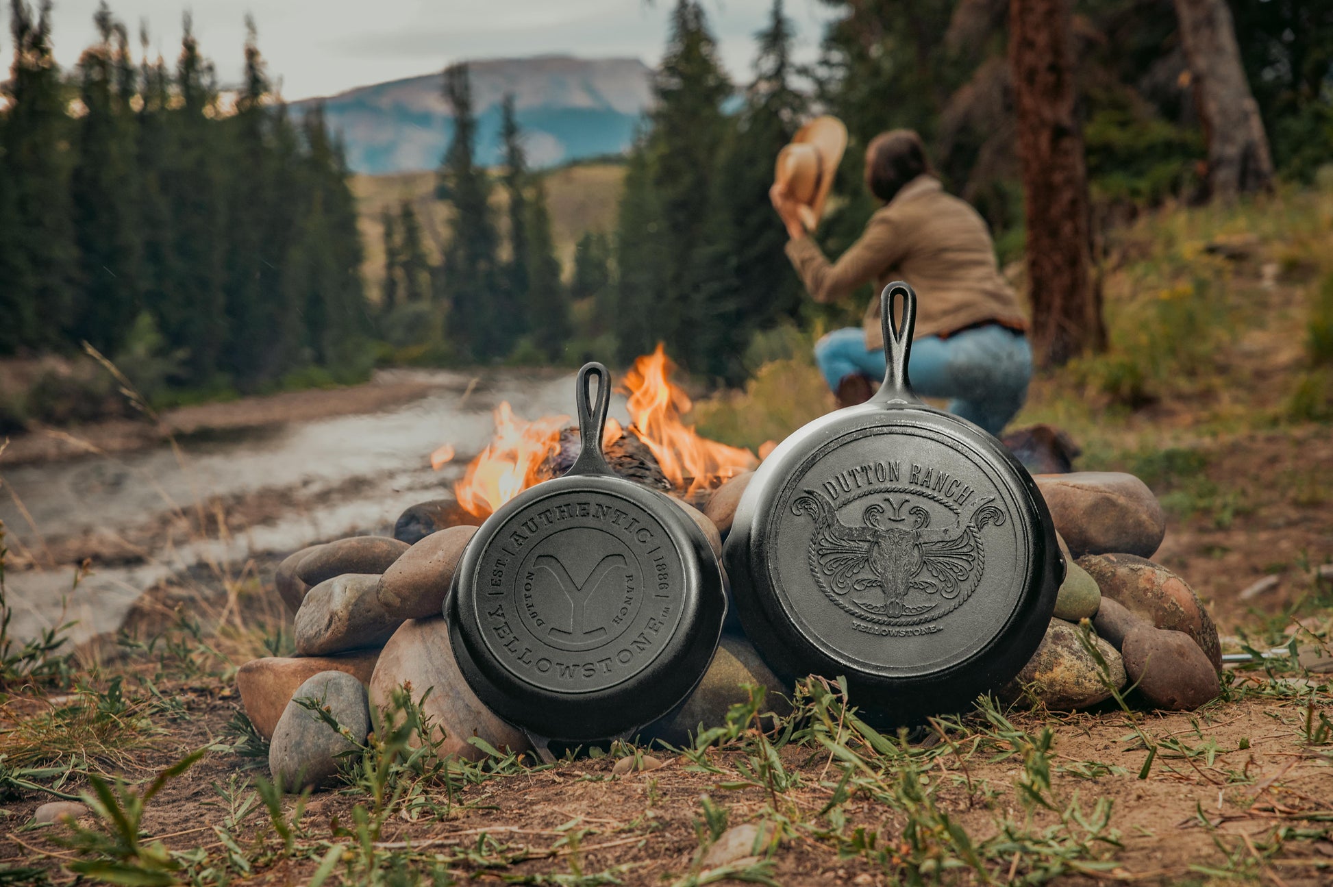 Yellowstone X  Cast Iron Skillet, 10.25", Authentic Y