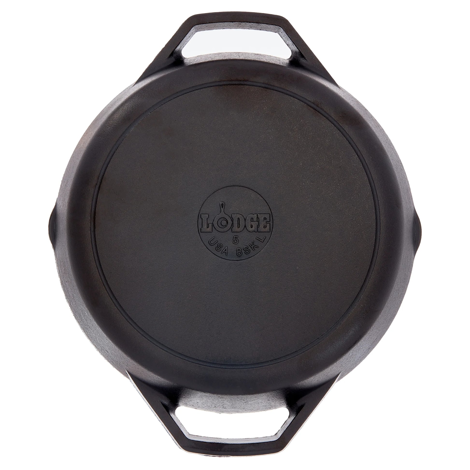 Cast Iron Seasoned Cast Iron 10.25" Dual Handle Pan
