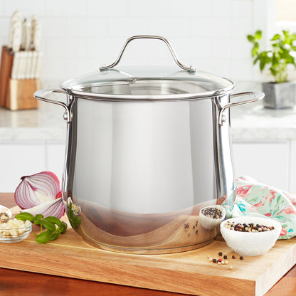 8-Quart Stainless Steel Stock Pot
