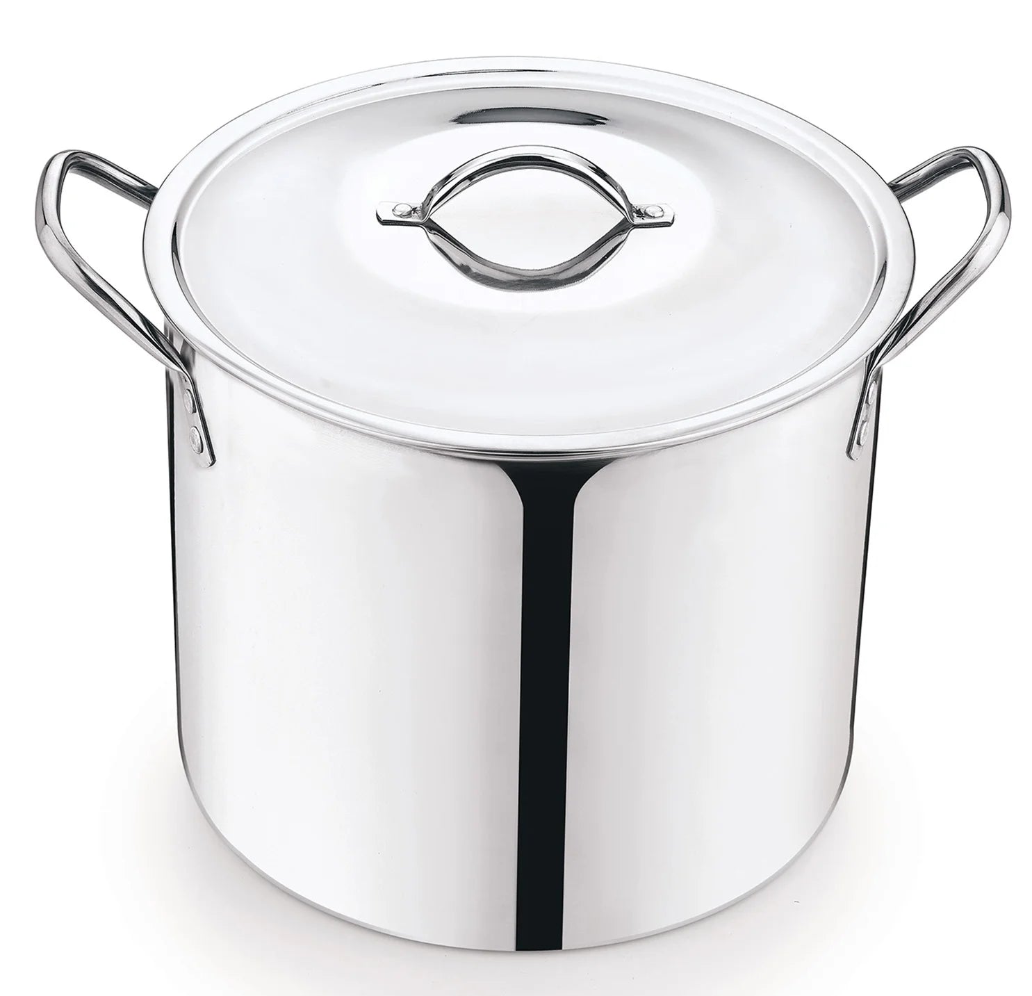 12 Quart Stainless Steel Stock Pot, Silver